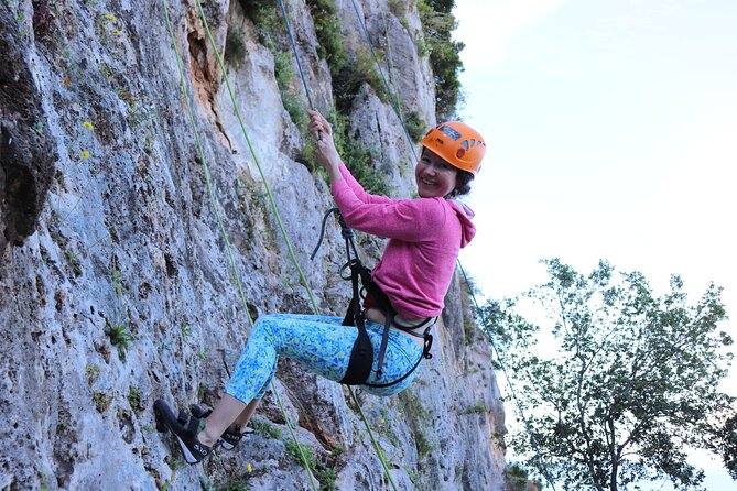 Rock Climbing at Kardamili- West Mani - The view from a 40-meter route