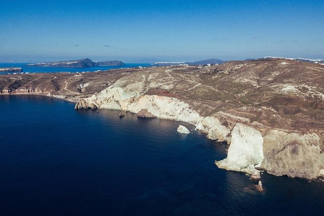 Romantic Sunset Catamaran Caldera Cruise incl. Meal & Drinks - White Beach, Greek food, and time to settle in