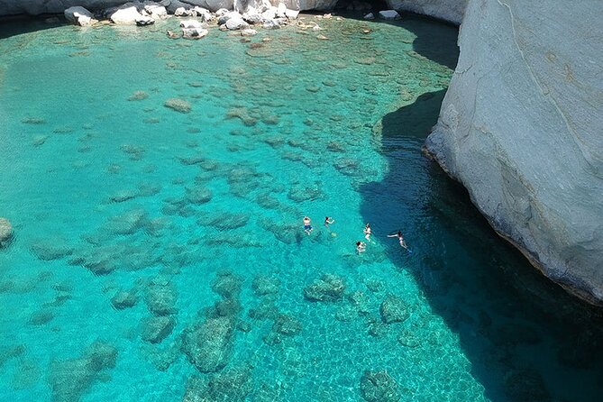 Round of Milos and Poliegos Sailing boat snorkelling cruise - Kleftiko, the day’s signature stop