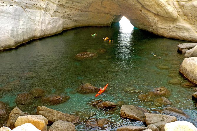 Round of Milos and Poliegos Sailing boat snorkelling cruise - Klima, Venus de Milo, and the sea caves