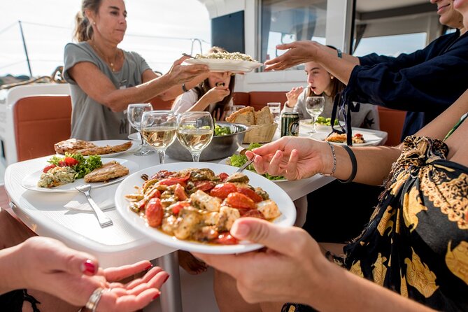 Sail the Athenian Coastline on a Catamaran with Meal & Wine - Vouliagmeni Bay and the second swim