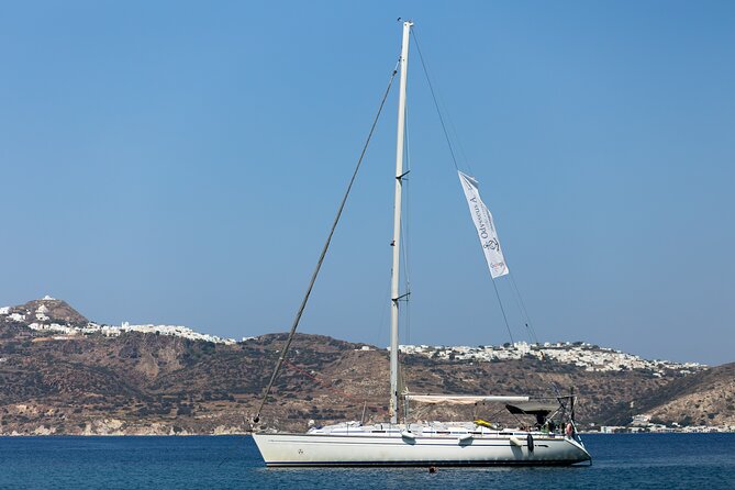 Sailing Boat Small Group Kleftiko and Sikia Cave West of Milos - Why seeing western Milos by boat makes sense