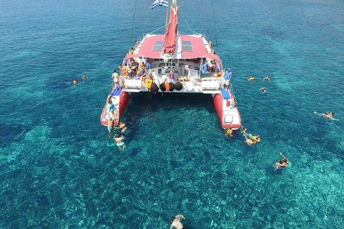 Sailing Catamaran Cruise in Santorini with BBQ, Drinks and Transfer - Crew, service, and the practical details