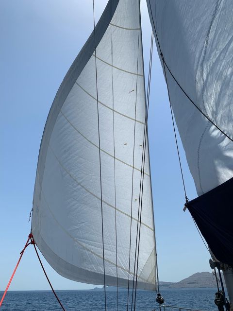 Sailing tour around Lindos with food and drinks - Swimming, snorkeling, and what to bring