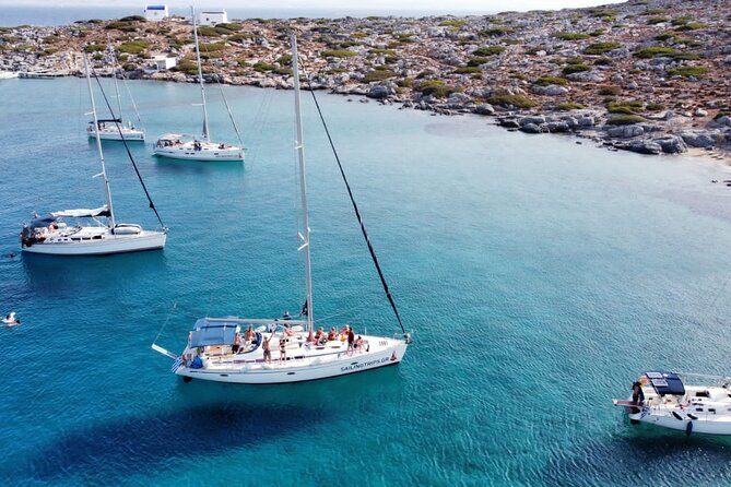 Sailing Trip to Dia with Snorkeling, Dining & Sunset Option - The sunset return to Heraklion