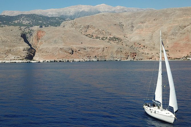 Sailing trip to the Top Coasts of Crete, Daily/Multi-day - Food, drinks, shade, and practical comfort