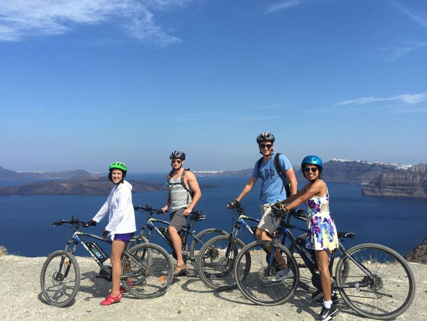 Santorini: Around the Island by Electric Bike - What the electric bikes really change
