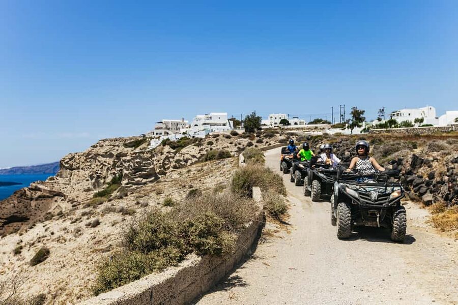 Santorini: ATV Quad Bike Tour with Lunch - How the tour compares with a standard Santorini outing