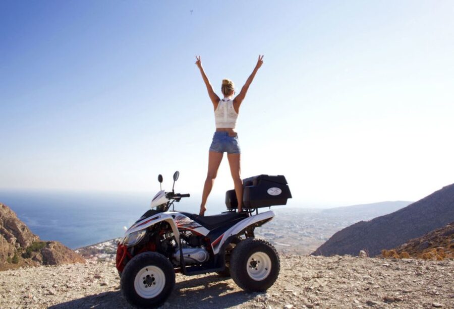 Santorini: ATV-Quad Experience - Why this ATV tour sees more than the usual Santorini circuit