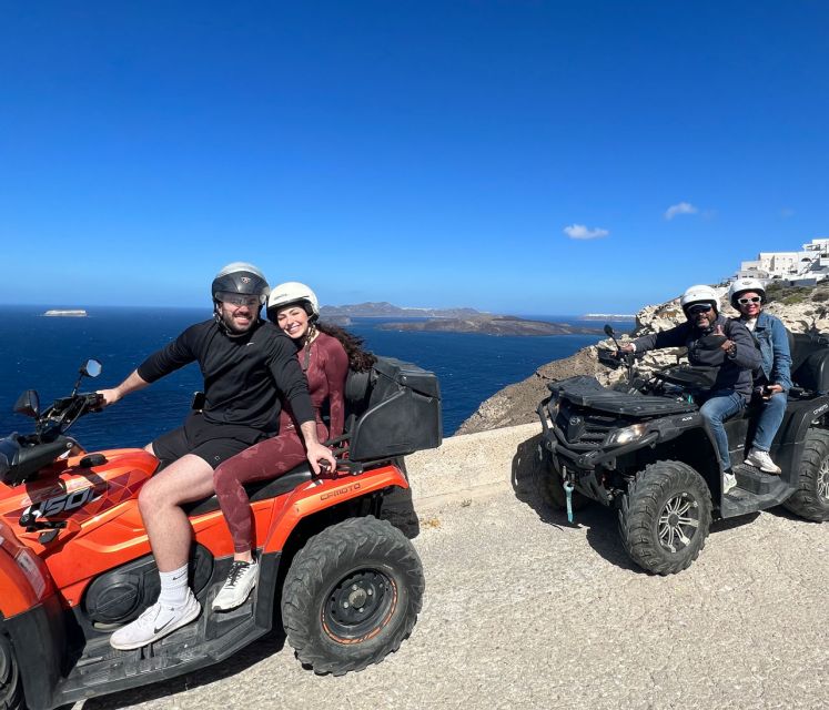 Santorini: ATV-Quad Experience - The caldera, volcano views, and local tracks