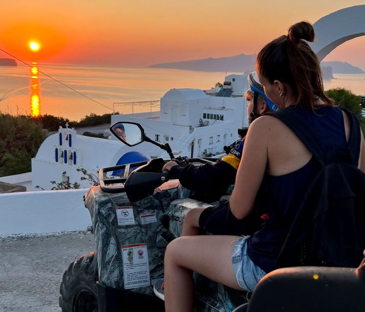 Santorini: ATV-Quad Experience - A cave chapel and the route to Vlichada