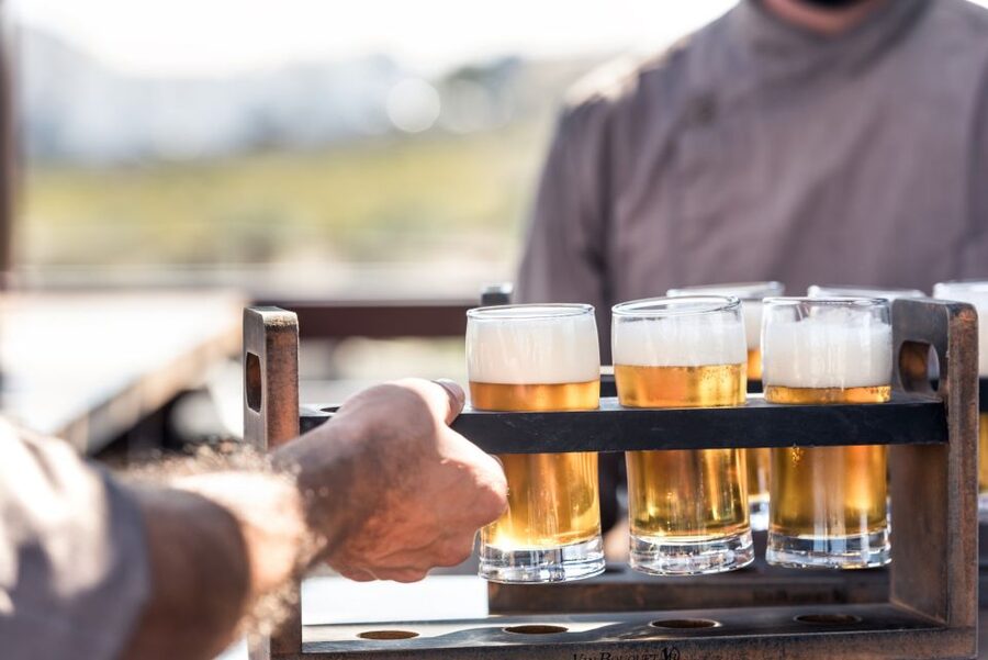 Santorini: Brewery Tour with Beer Tasting & Optional Meal - The bioclimatic garden