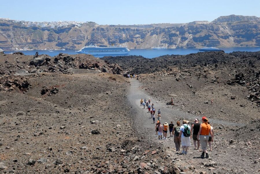 Santorini Caldera: Sunset Cruise with Dinner - How comfortable is the boat?