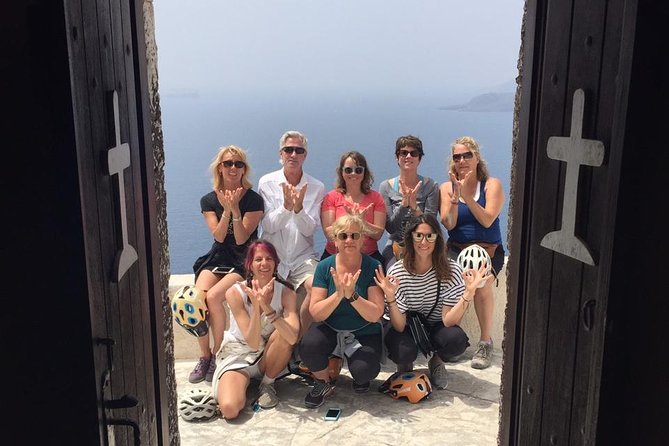 Santorini E-bike Adventures - The Original Bike Tours - Starting at Perivolos and Perissa