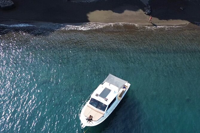 Santorini Fishing Private Cruise boat tour - BBQ, Snorkeling - Fishing near the volcano with Captain Makis