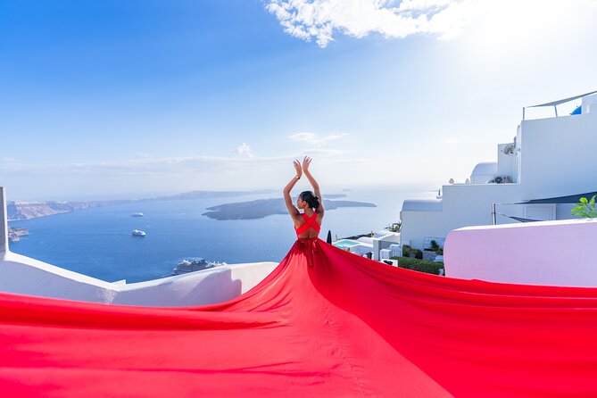 Santorini: Flying Dress Photoshoot - Why Santorini is the original setting