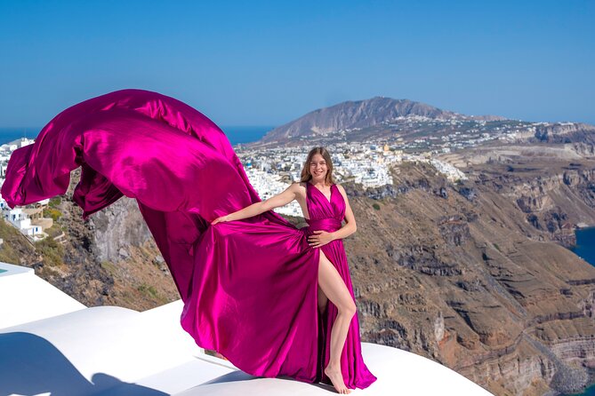 Santorini: Flying Dress Photoshoot - Who should book this experience
