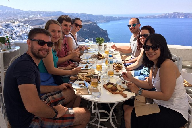 Santorini Food Tour: Fira Half-Day Small-Group Tour with Tastings - Olive oil, souvlaki, and the flavors of Santorini
