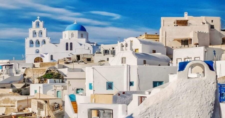 Santorini: Guided Island Day Trip with Beach Visit - Who should book this tour?
