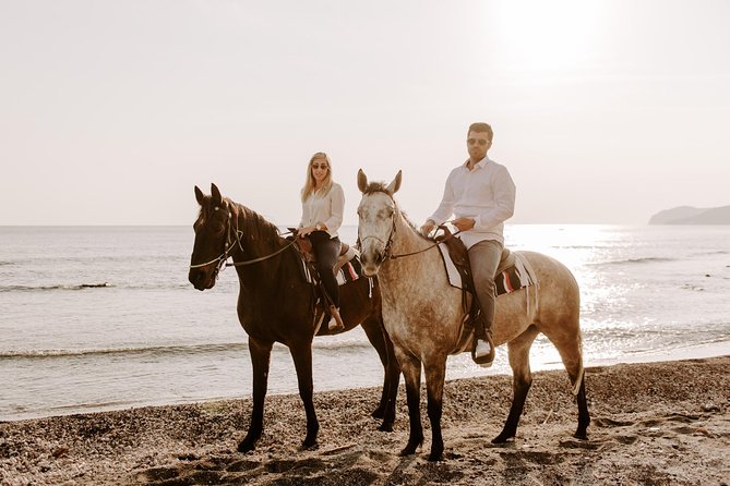 Santorini: Horse Riding to the Black Sandy Beach (Eros beach) - Is $120.94 a fair price?