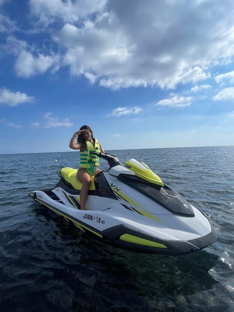 Santorini: Jet Ski Rental Perissa, Perivolos & St George - A quick blast from Santorini’s southern shore