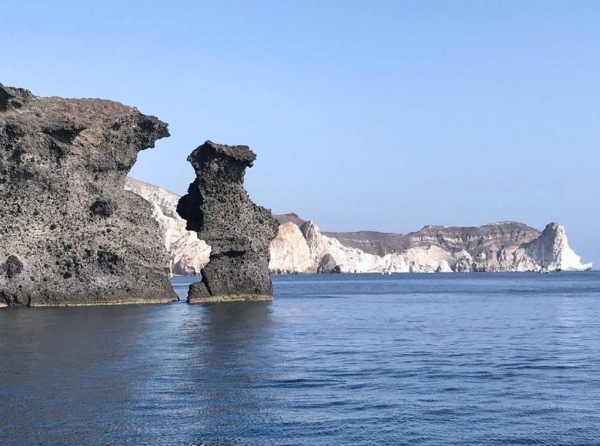 Santorini: Luxury Caldera Cruise with Full Greek Meal - Choosing the sunset departure