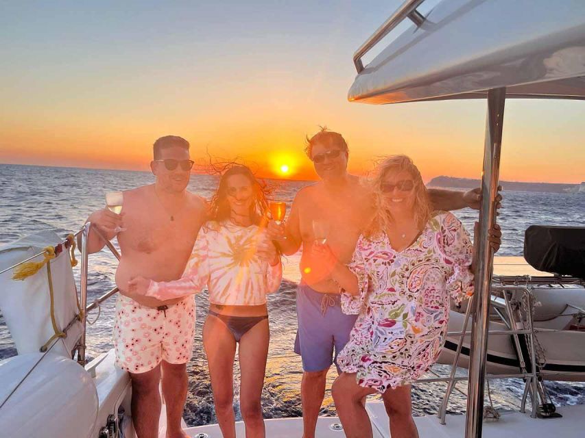 Santorini: Luxury Caldera Cruise with Full Greek Meal - Pickup from Oia, Fira, and the island’s beach towns