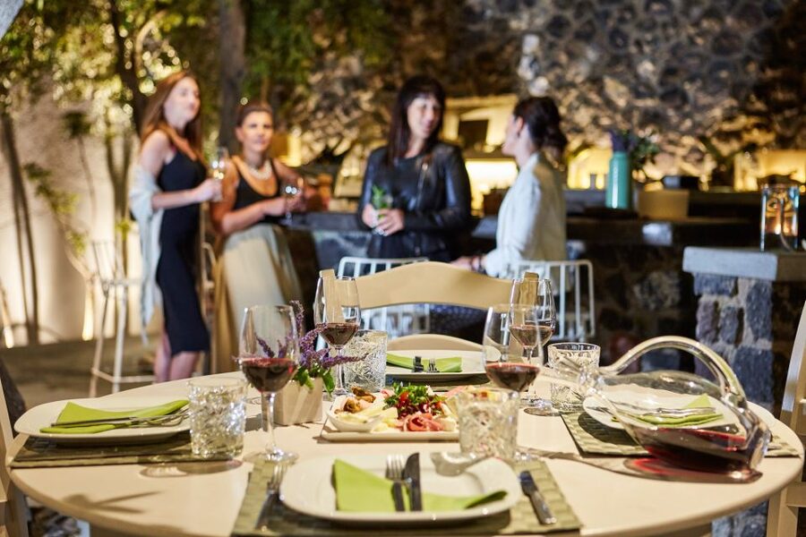 Santorini: Night Hike, Wine Tasting, and Greek Dinner - A night walk with a practical pace