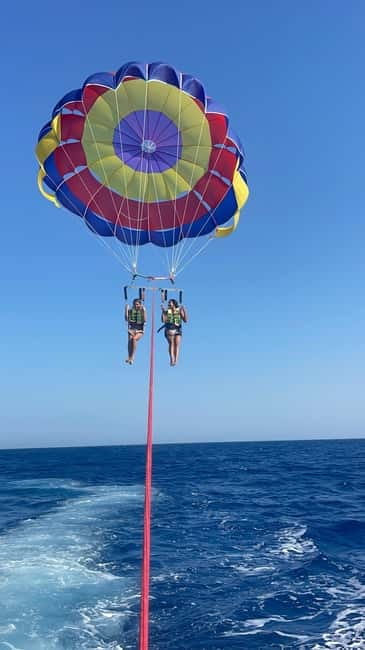 Santorini: Parasailing ExperiencePerissa,Perivolos,St.George - What the 10-minute schedule really means