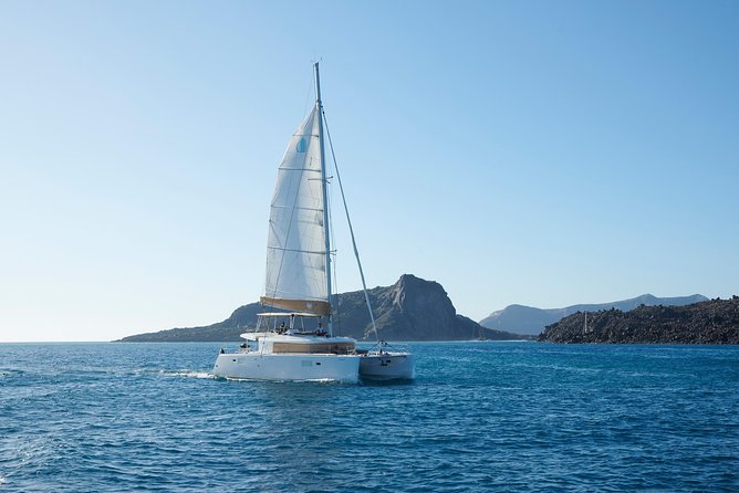 Santorini Platinum Catamaran Cruise with Meal, BBQ and Open Bar - What the crew adds to the day