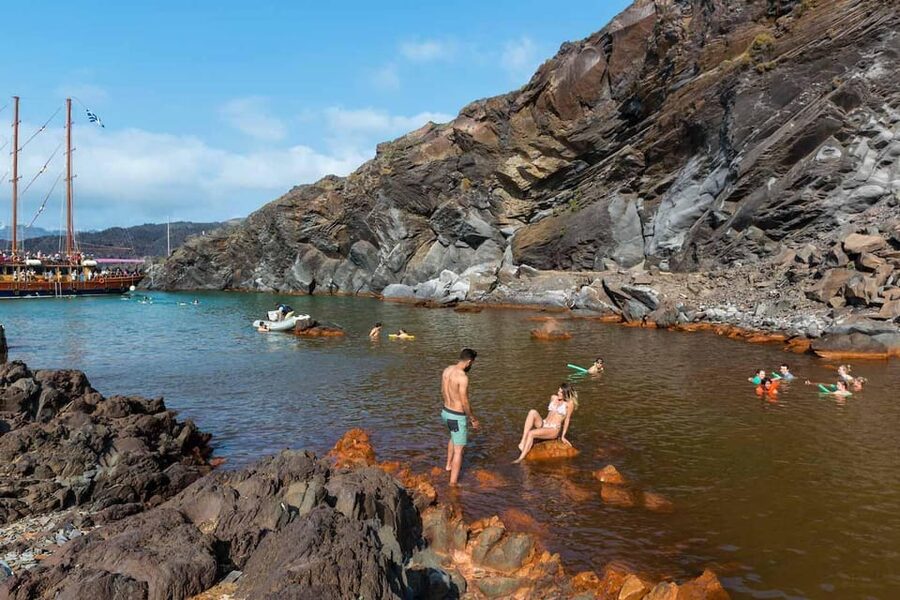 Santorini Port: Cruise to Volcano, Hot Springs & Thirassia - How the $41 price compares with other Santorini outings
