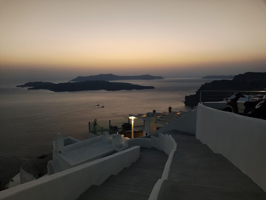 Santorini: Private Sightseeing Tour with Local Guide - Prophet Elias shows Santorini from 550 meters