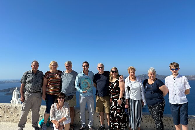 Santorini's Iconic Villages: Oia, Imerovigli & Firostefani - The drive back adds volcano context