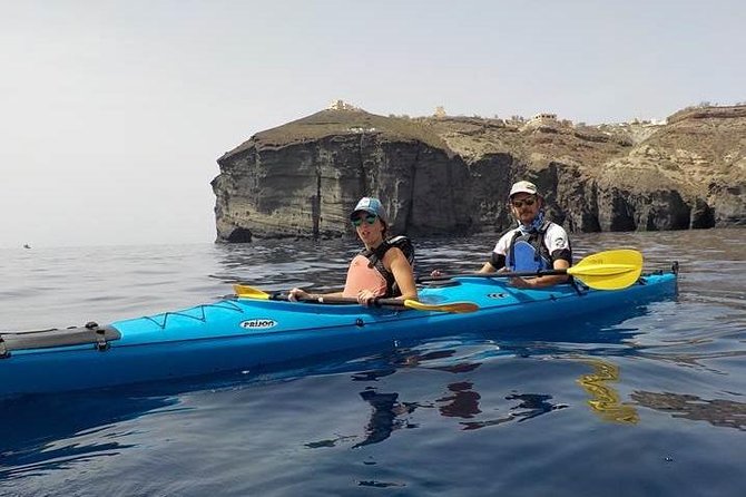 Santorini Sea Kayak - South Discovery, Small Group incl. Sea Caves and picnic - Is $139.07 a Fair Price?