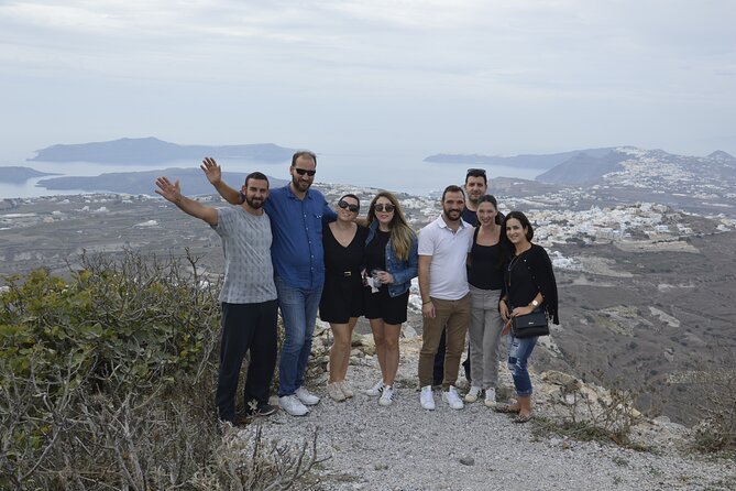 Santorini Sightseeing Half Day Small Group Tour - Prophet Elias gives you Santorini from above