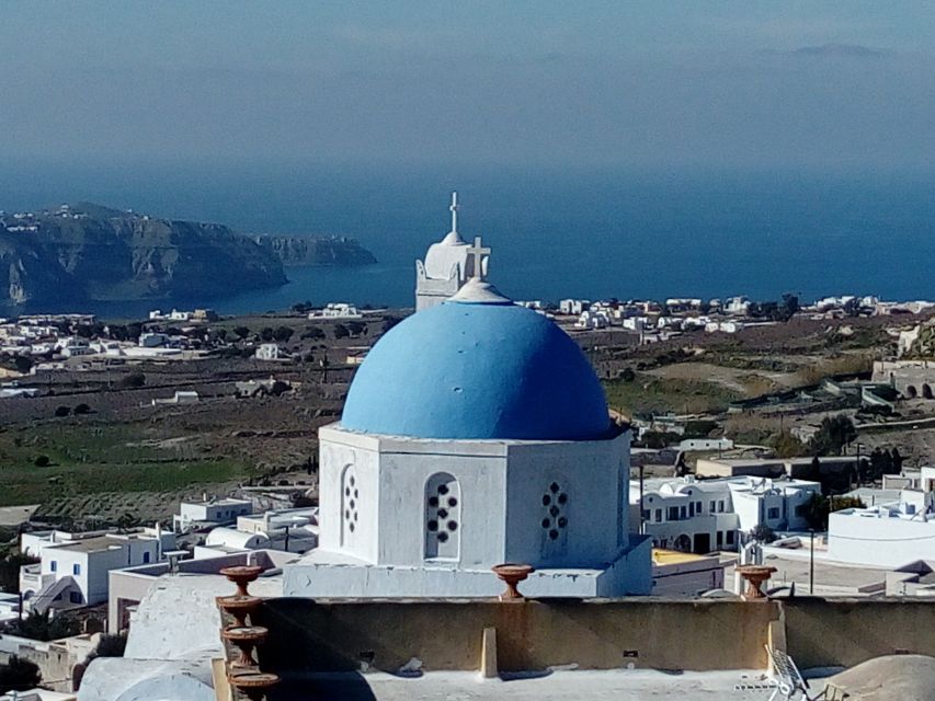 Santorini: Small-Group Highlights Tour of Venetian Castles - Firostefani and two classic views
