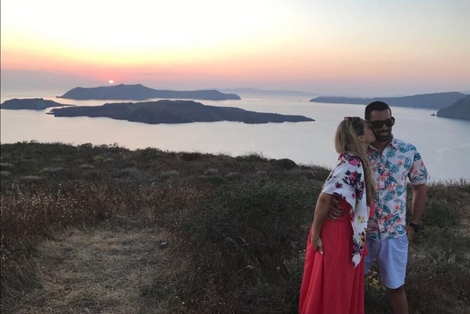 Santorini Sunset Wine Tour with Santo Winery Views - Santo Winery and the Sunset Finale