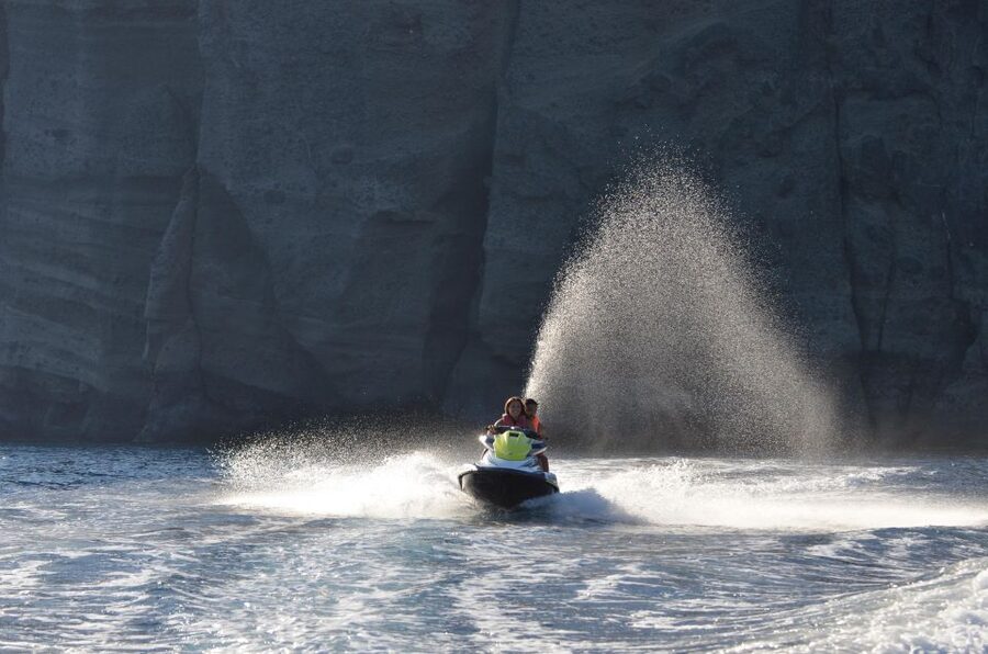 Santorini:Volcanic Beaches Cruise With Jet Ski - Key points to know before you book