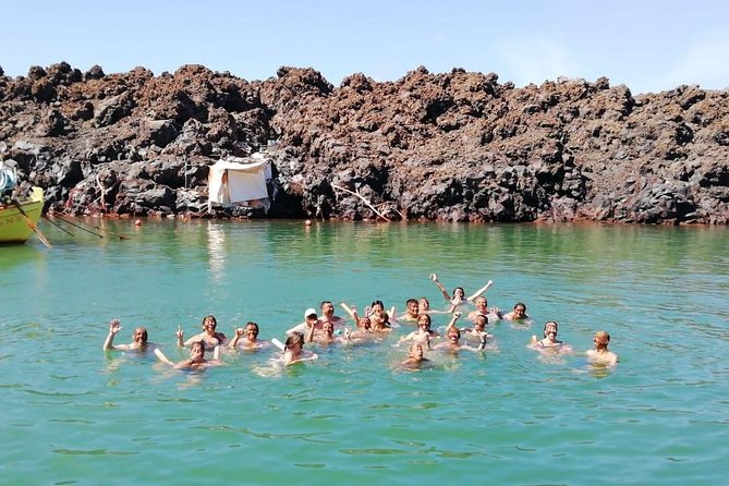 Santorini Volcanic Islands Cruise: Volcano, Hot Springs and Thirassia - Thirassia and Manolas: lunch, stairs, and a slower hour