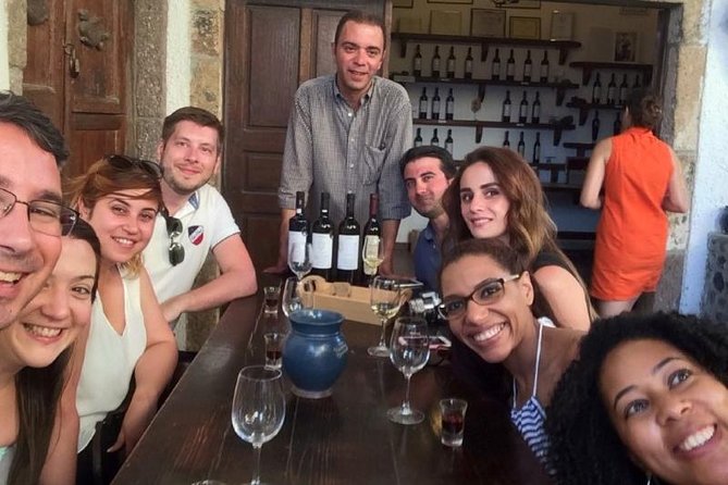Santorini Wine Adventure with 12 Wine Tastings, Tapas and Sunset - The third winery adds contrast