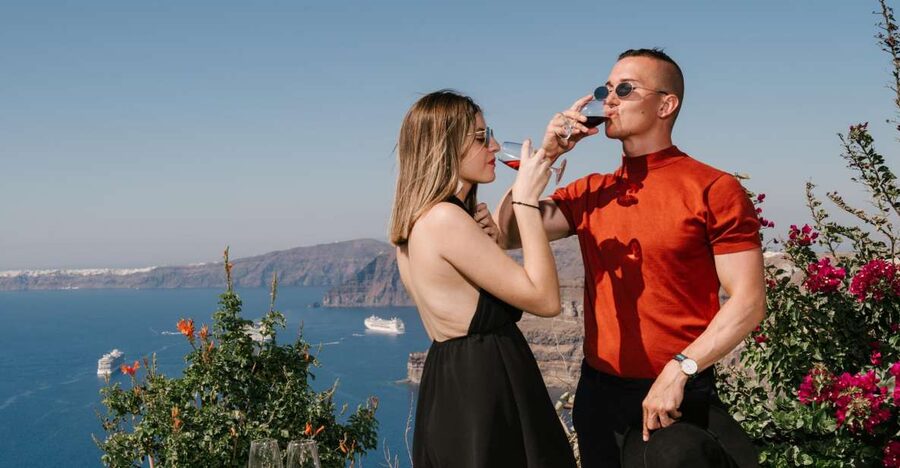 Santorini: Wine Tasting Tour to 3 Wineries with Transfer - Canava Roussos, a traditional first taste