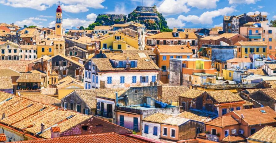 Saranda: Corfu Town and Palaiokastritsa Day Trip with Cruise - Three hours among Corfu Town’s Venetian streets