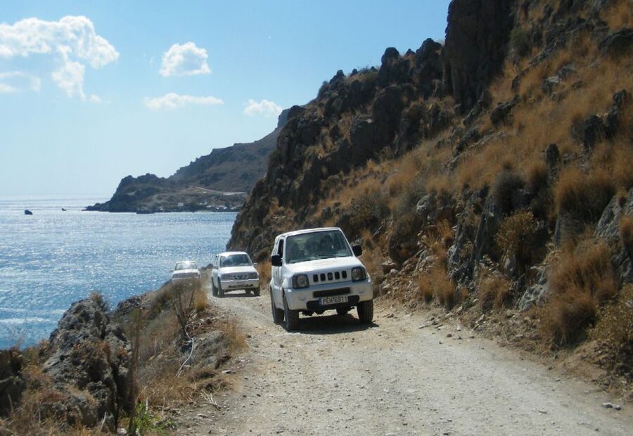 Self-Drive Jeep Safari to South Coast, Palm Beach & Canyons - Kourtaliotiko Gorge and the southern scenery