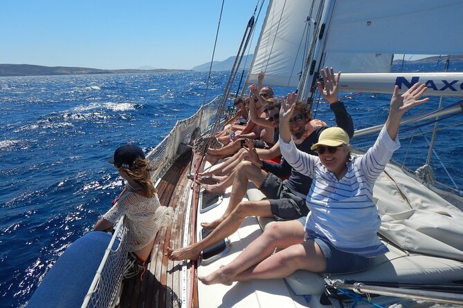 Semi-private Antiparos & Caves Blue Lagoon OR Rina Cave & Small Cyclades - What to pack for nine hours at sea