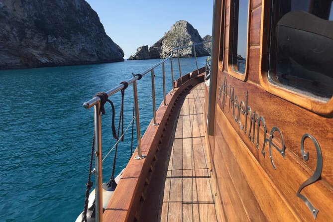 SemiPrivate Trip on 50ft Traditional Wooden Boat with Greek Lunch - Drinks, shade, and comfort onboard
