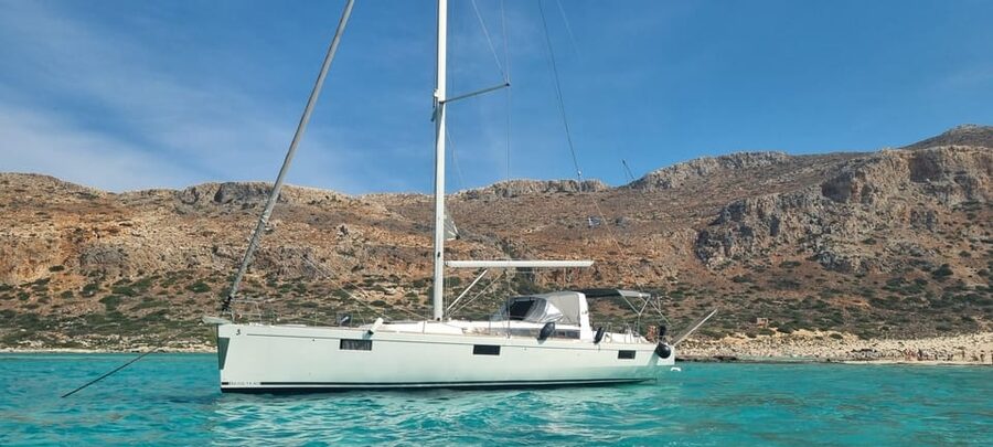 Shared Balos and Gramvousa Sailing Trip with Meal and Drinks - Balos by boat, with time to enjoy the water