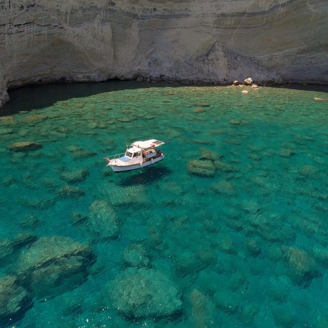 Shared Morning Cruise from Pollonia to Polyaigos - Three stops for swimming and snorkeling