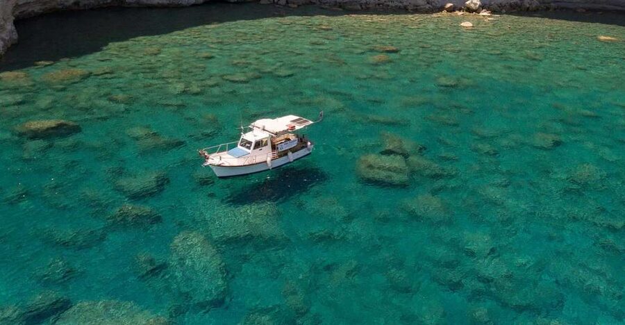 Shared Morning Cruise from Pollonia to Polyaigos - Sailing toward Kimolos and Polyaigos