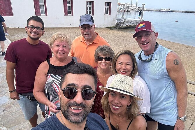 Sightseeing like a Mykonian(Small Group or Private) - Group size, transport, and pickup details