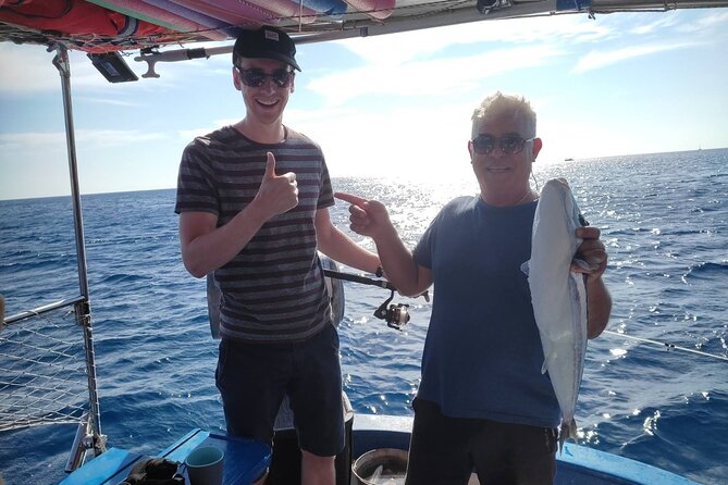 Skevos Fishing Trip Rhodes - Two hours of bottom fishing and a change of pace